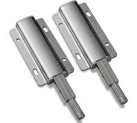 MRVAKDYDI L'armadio con serratura magnetica， Chiusura magnetica a pressione, chiusura a pressione for porte, chiusura magnetica for porte(Silver S)