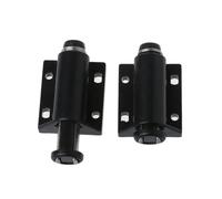 MRVAKDYDI L'armadio con serratura magnetica， Chiusure for mobili Invisibilità Push To Open Chiusure magnetiche a sfioramento for ante di armadi(Black)