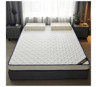 MRVAKDYDI Materasso giapponese da pavimento, Materasso Futon 6 cm Multicolore Varie Misure(Flower White,180x200cm)
