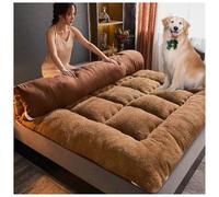 MRVAKDYDI Materasso giapponese da pavimento, Materasso futon giapponese 3,15 pollici 8 cm multicolore diverse misure(Brown,180x200cm)