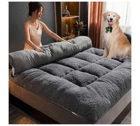 MRVAKDYDI Materasso giapponese da pavimento, Materasso futon giapponese 3,15 pollici 8 cm multicolore diverse misure(Grey,180x200cm)