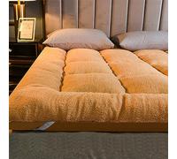 MRVAKDYDI Materasso giapponese da pavimento, Materasso futon giapponese da 4,3 pollici di spessore, tatami multicolore, diverse misure(Yellow,47x79in)