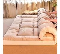 MRVAKDYDI Materasso giapponese da pavimento, Materasso futon giapponese da 4,3 pollici di spessore, tatami multicolore, diverse misure(Grey,Queen)