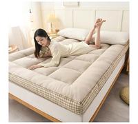 MRVAKDYDI Materasso giapponese da pavimento, Materasso futon giapponese da pavimento, tatami, materassino for ospiti, multicolore, diverse misure(Brown,90x190cm)