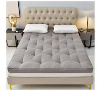 MRVAKDYDI Materasso giapponese da pavimento, Materasso futon pieghevole portatile da pavimento, 4 pollici di spessore, multicolore, diverse misure(Grey,150x200cm)
