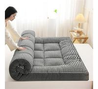 MRVAKDYDI Materasso giapponese da pavimento, Materasso giapponese da pavimento, futon, for dormitorio degli ospiti, campeggio, pieghevole, multicolore, diverse misure(Grey,200x220cm)