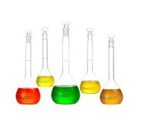 MRVAKDYDI Matraccio Erlenmeyer graduato in borosilicato, Contenitore Trasparente for matraccio volumetrico in Vetro, Bottiglia Trasparente da 200/250/500/1000 ml(200ml)