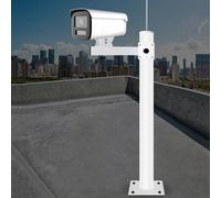 MRVAKDYDI Palo per telecamere a Circuito Chiuso, Universal L-Shaped Security Camera Bracket with Extension Arm for Wall/Pole 100-150cm(Gun Camera,100cm)