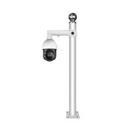 MRVAKDYDI Palo per telecamere a Circuito Chiuso, Weatherproof Heavy-Duty Security Camera Bracket for Pole Wall, Hidden Wire, 50-150cm(for Ball Cameras Only,100 cm)