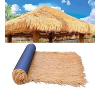 MRVAKDYDI Rotolo di Paglia Artificiale per tetti, Rotolo di Tetto in Paglia Artificiale Messicano di Diverse Dimensioni(3.28x32.8ft(1x10m))
