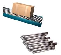 MRVAKDYDI Rullo trasportatore in Acciaio Inossidabile, Rulli di Ricambio for trasportatori in Acciaio Inossidabile, 100-1000 mm, Confezione da 20-30(20 Pack,800mm (31 1/2"))
