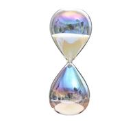 MRVAKDYDI Sanduhr, Orologio a Clessidra con Timer a Sabbia, Dimensioni Multiple, 5/15/30 Minuti, Decorazione for Ufficio, scrivania, casa in Vetro(5 Minutes)