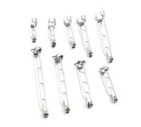MRVAKDYDI Spille magnetiche, Spille di Sicurezza, Spilla Fai da Te Vuota e perni a Clip in Acciaio Inossidabile 316, Confezione da 20, Multicolore, Diverse Misure(OneColor,X540)