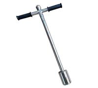 MRVAKDYDI Stainless Steel Soil Sampler Probe, Sonda for campionatore del Terreno con Pedale, Impugnatura a T, Lunghezza 100 cm, Diverse Misure, Larghezza della Bocca(Style 5,50mm)