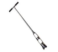 MRVAKDYDI Stainless Steel Soil Sampler Probe, Sonda for campionatore del Terreno con Pedale, Impugnatura a T, Lunghezza 100 cm, Diverse Misure, Larghezza della Bocca(Style 3,50mm)