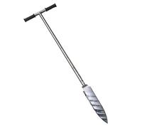 MRVAKDYDI Stainless Steel Soil Sampler Probe, Sonda for campionatore del Terreno con Pedale, Impugnatura a T, Lunghezza 100 cm, Diverse Misure, Larghezza della Bocca(Style 4,70mm)