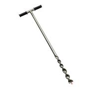 MRVAKDYDI Stainless Steel Soil Sampler Probe, Sonda for campionatore del Terreno, Punta elicoidale con Impugnatura a T for Giardinaggio, Diverse Misure(45mm)