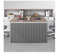 MRVAKDYDI Tende a Righe per Cucina, Self-Adhesive Curtain for Cabinet Desk Bookshelf Multicolor Multiple Sizes(Grey,140x70cm)