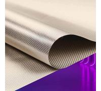 MRVAKDYDI Tessuto di Protezione dai campi elettromagnetici, Faraday Fabric Copper Nickel Polyester EMF RF Shielding 80-90dB 10KHz-30GHz Silver Gold 1x1.1m To 10x1.1m(Silver,6x1.1m)
