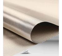 MRVAKDYDI Tessuto di Protezione dai campi elettromagnetici, Faraday Fabric Copper Nickel Polyester EMF RF Shielding 80-90dB 10KHz-30GHz Silver Gold 1x1.1m To 10x1.1m(Silver,7x1.1m)