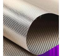 MRVAKDYDI Tessuto di Protezione dai campi elettromagnetici, Faraday Fabric EMF EMP Shielding for RFID Bluetooth WiFi GPS in Gold Silver 1-10mx1.1m DIY(Silver,5x1.1m)