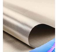 MRVAKDYDI Tessuto di Protezione dai campi elettromagnetici, Faraday Fabric for 5G WiFi EMF EMI RF Signal Blocking RFID Protection Multicolor 1-10x1.1m(Silver,4x1.1m)