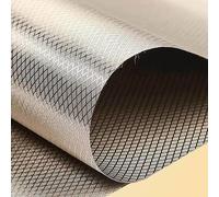 MRVAKDYDI Tessuto di Protezione dai campi elettromagnetici, Faraday Fabric RFID RF EMF EMI Shielding Conductive Cloth Multicolor 1-10m x 1.1m(Silver,1x1.1m)