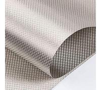 MRVAKDYDI Tessuto di Protezione dai campi elettromagnetici, RF RFID EMF WiFi Phone Microwave Shielding Conductive Faraday Fabric for Tent Silver 1-10m(3m)