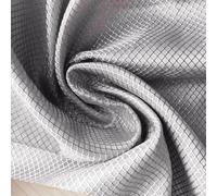 MRVAKDYDI Tessuto di Protezione dai campi elettromagnetici, RFID Shielding Fabric Faraday Cloth EMF Blocker for Radiation Protection Multiple Sizes Gold Silver(Silver,1x1.1m)