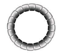 MRWOLF MOUSSE BALLS LUNAR GOMMA POSTERIORE 120/90-19 CROSS OFFROAD ENDURO MOTO