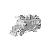 MRY-SFW 1/144 PostApocalyptic Autobus modificato con armi Aratro Wargame Veicolo Terreno