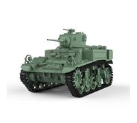 MRY-SFW 1/35 Modello Militare USA M3A1 Stuttat Light Tank Base di combattimento corazzata