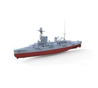 MRY-SFW 1/400Military Model Kit FN Paris Courbet Class Battleship Full Hull