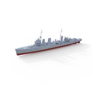MRY-SFW 1/600 Kit Modello Militare Seconda Guerra Mondiale Classe Smeraldo Britannico Enterprise (D52) 1944 Cruiser Nave da guerra Scafo completo