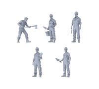 MRY-SFW 1/64 Moderno Stile di Costruzione Multitool Maschio Cinque Persone Set