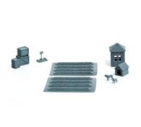 MRY-SFW 1/64 Treno Railway Layout di una fattoria con verdure e case