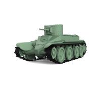 MRY-SFW 1/76 Modello Militare Sovietico BT-2 Carro armato Leggero