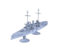 MRY-SFW Battleship Unpainted 1/3000 Model Kit SMS Nassau Class Westfalen Battelship