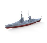 MRY-SFW Corazzata Non Verniciata 1/1250 Italia Andrea Doria Classe Battleship Scafo completo