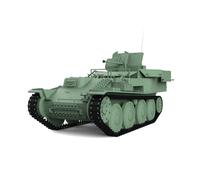 MRY-SFW Serbatoio dell'esercito non verniciato 1/76 20mm WarGamingKit modello militare tedesco 38T Sd.Kfz.140 Flakpanzer Tank