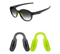 Mryok 2 paia di naselli di ricambio per occhiali Oakley Hex Jector OX8032 - verde e nero, misura asiatica