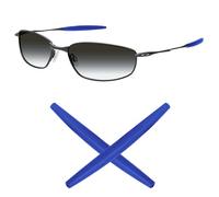 Mryok Auricolari di ricambio per occhiali da sole Oakley Whisker/Square Whisker/Juliet/Big Square Wire/A Wire - Opzioni, Blu, Taglia unica