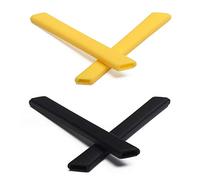 Mryok Cuscinetti auricolari di ricambio per Oakley Jawbone/Racing Jacket/Split Jacket - Opt, Giallo e nero., Taglia unica