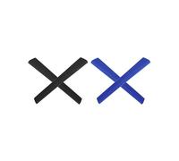 Mryok Cuscinetti auricolari di ricambio per occhiali da sole Oakley Crosslink Float OX3220/OX3221/OX8048/OX8067/OX8117, Blu e nero., Taglia unica