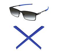 Mryok Cuscinetti auricolari di ricambio per occhiali Oakley Base Plane OX3232/Steel Line R OX8103/Steel Line S OX8097/Base Plane R OX3241/Steel Plate OX322 - Opzioni, Blu, Taglia unica