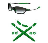 Mryok Kit di ricambio per occhiali da sole Oakley Juliet, verde scuro, Taglia unica