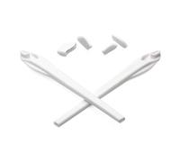Mryok Kit gommini auricolari e naselli di ricambio per Oakley Flak 2.0/2.0 XL - Bianco