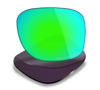 Mryok Lenti di ricambio compatibili con Oakley Airdrop OX8046 57 mm - Opzioni, Verde smeraldo a specchio, Taglia unica