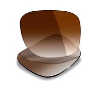 Mryok Lenti di ricambio compatibili con Oakley Holbrook S OO9509 53mm - Opzioni, Tinta sfumata marrone, Taglia unica