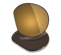 Mryok Lenti di ricambio compatibili con Oakley HSTN RX Asian Fit OX8139A 52mm - Opzioni, Bronzo Oro Specchiato, Taglia unica